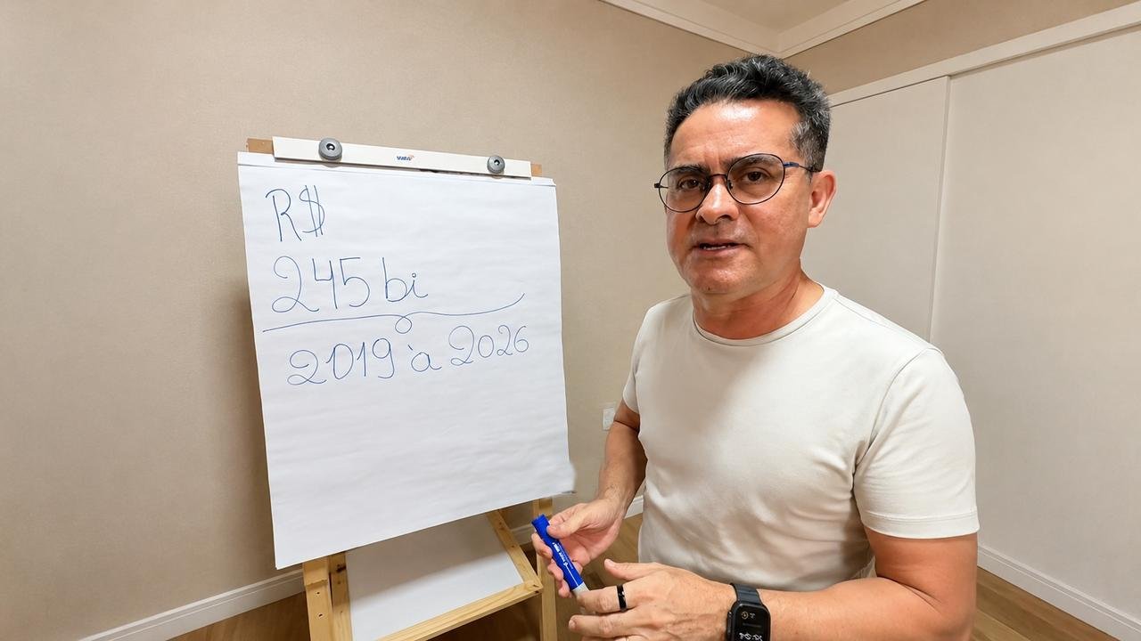 David Almeida cobra explicações sobre R$ 8,1 bilhões em empréstimos e questiona investimentos do Governo do Amazonas