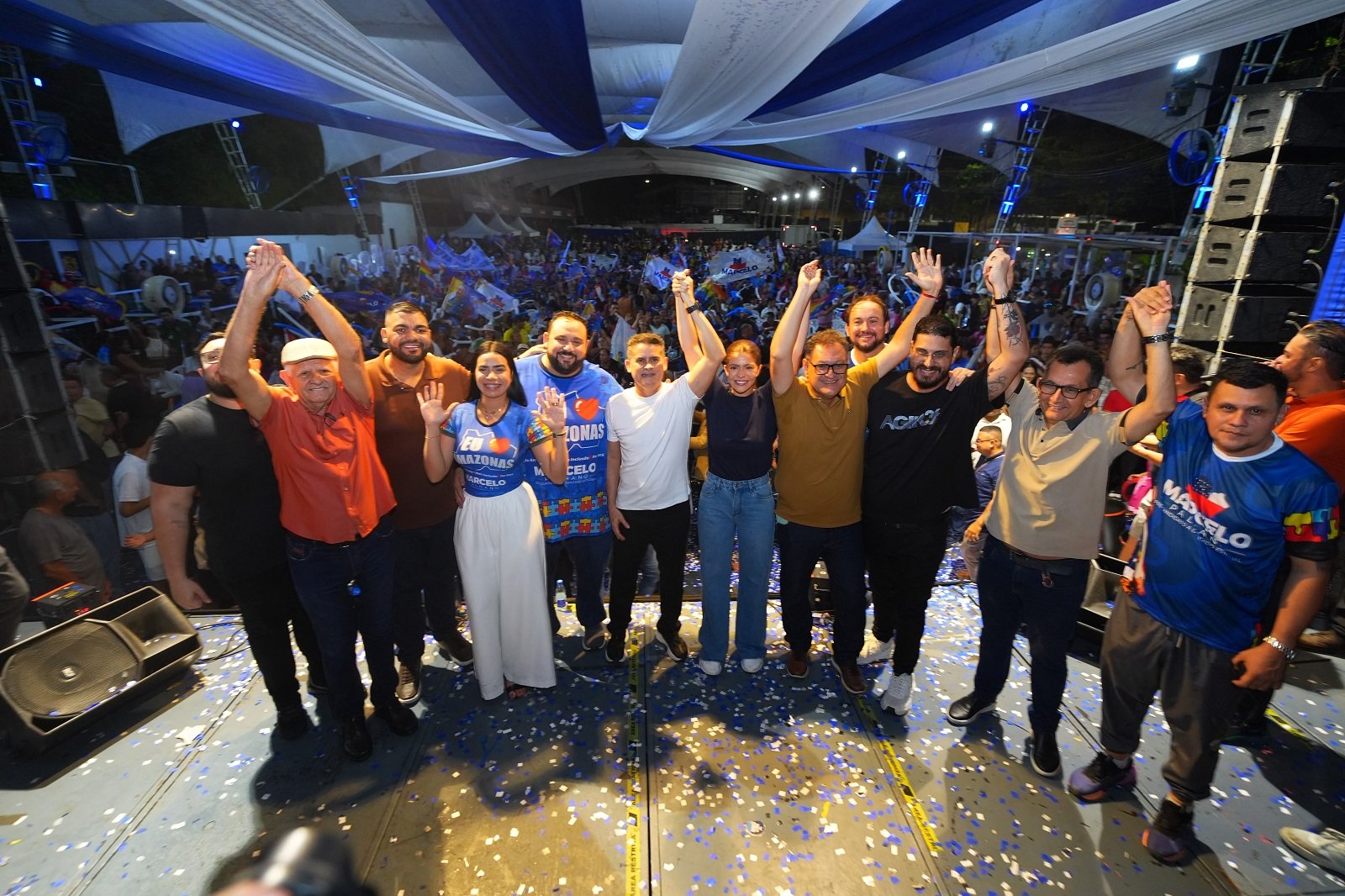 David Almeida participa de lançamento da pré-candidatura de Marcelo Palhano e reforça diálogo com lideranças do Amazonas
