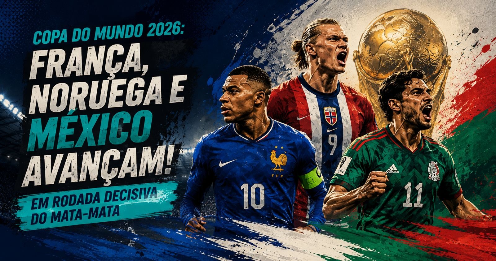 Haaland decide e Noruega elimina Costa do Marfim na Copa 2026