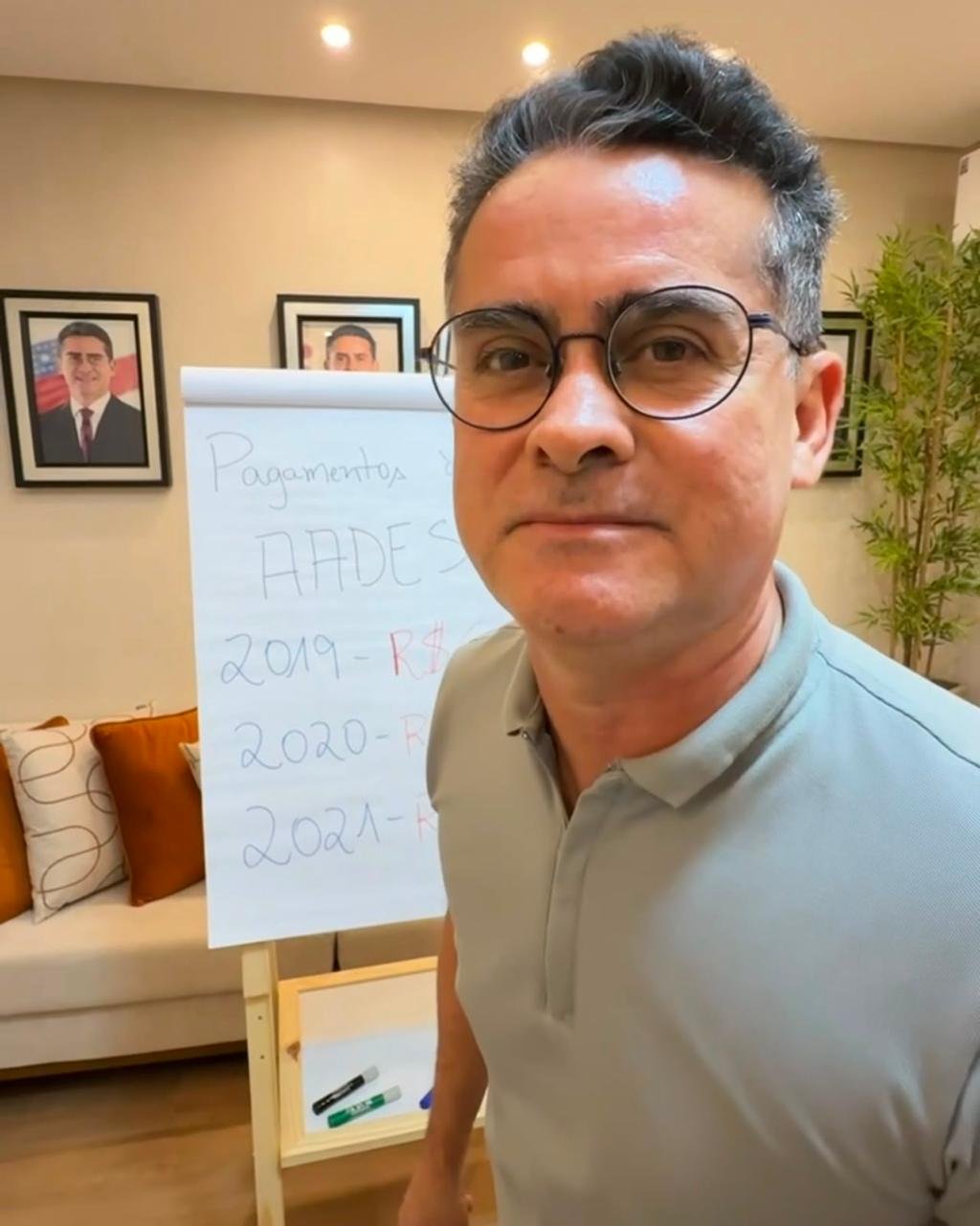 Caso das “folhas secretas” do Rio é citado por David Almeida ao cobrar dados da AADESAM