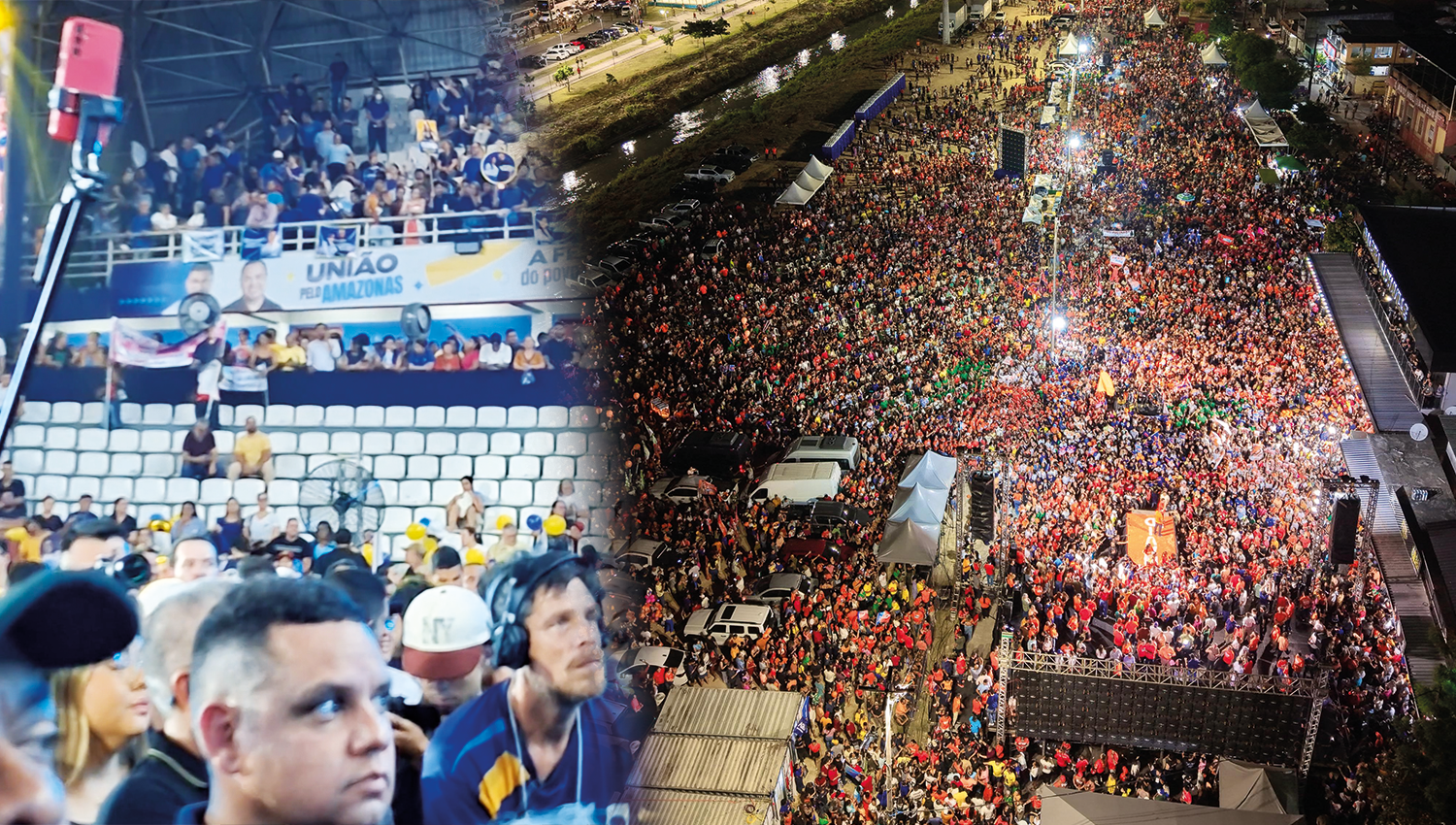 “Nada se cria, tudo se copia”: convenção de Roberto Cidade imita estratégia do Avante, mas não supera público anunciado pelo partido