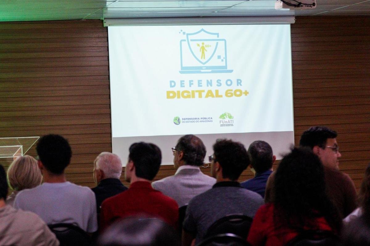 Nova turma do Defensor Digital 60+ terá aulas gratuitas em Manaus