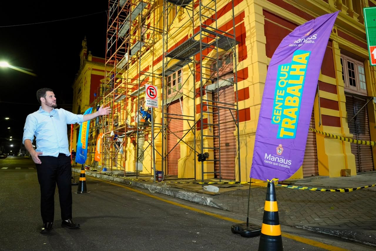 Mercado Adolpho Lisboa mantém características históricas durante recuperação