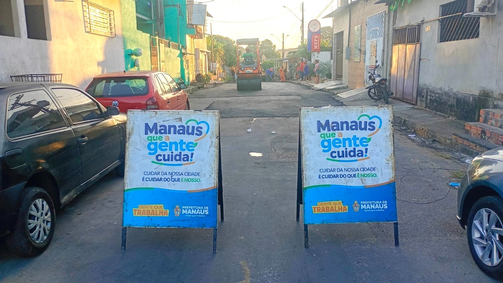 Val Paraíso recebe obras de infraestrutura pelo programa Manaus que a Gente Cuida