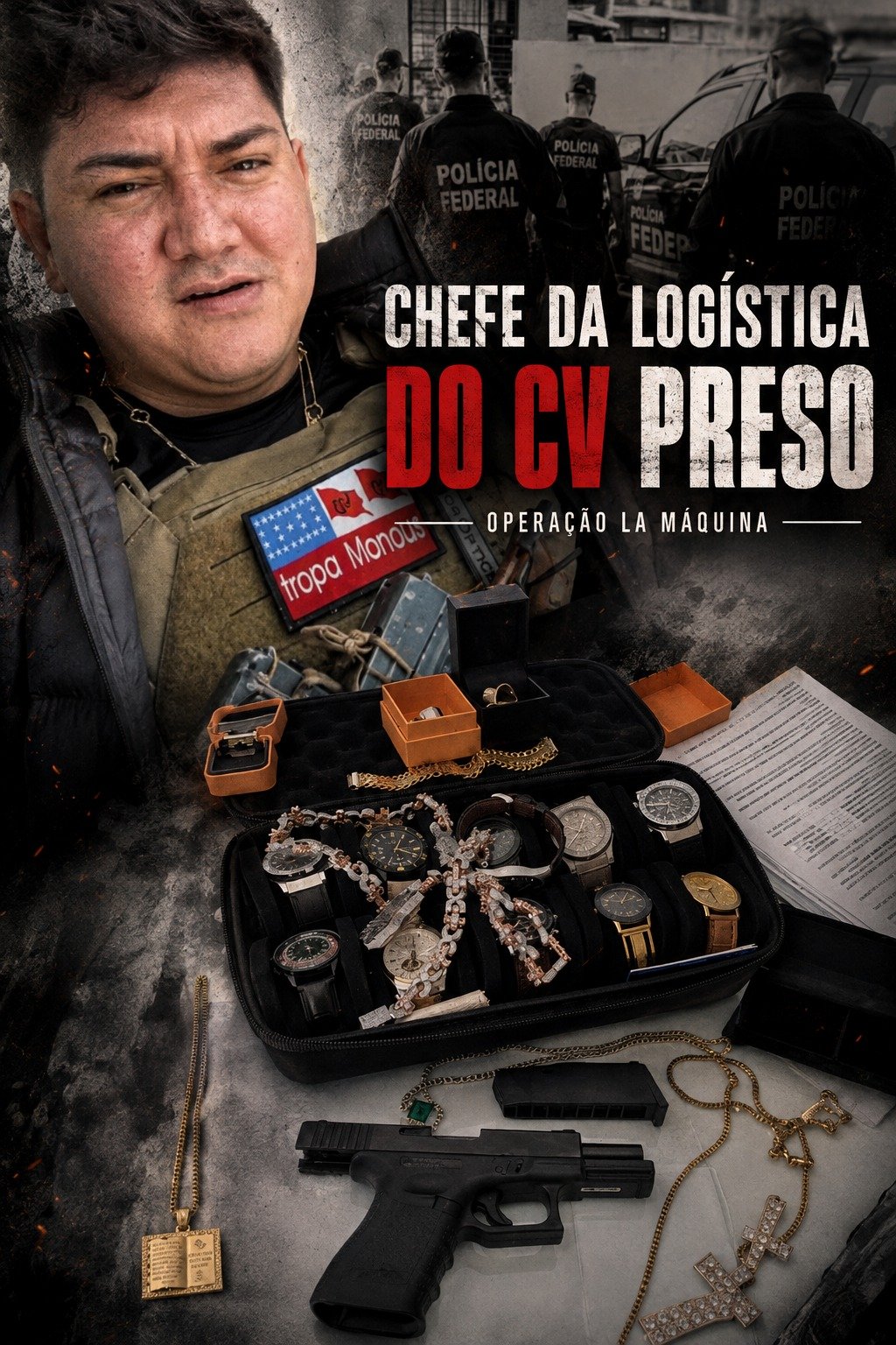 Operação La Máquina prende dez pessoas em ação contra organização criminosa