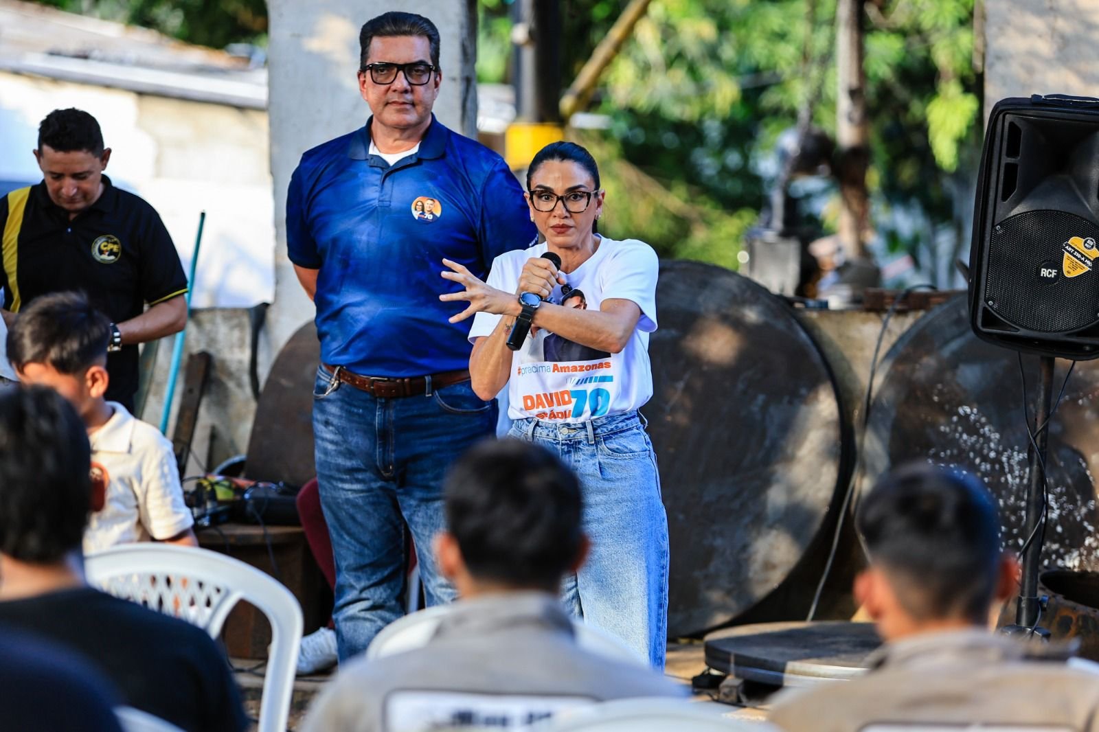 Dra. Shádia agradece apoio de moradores durante agenda eleitoral em Manaus
