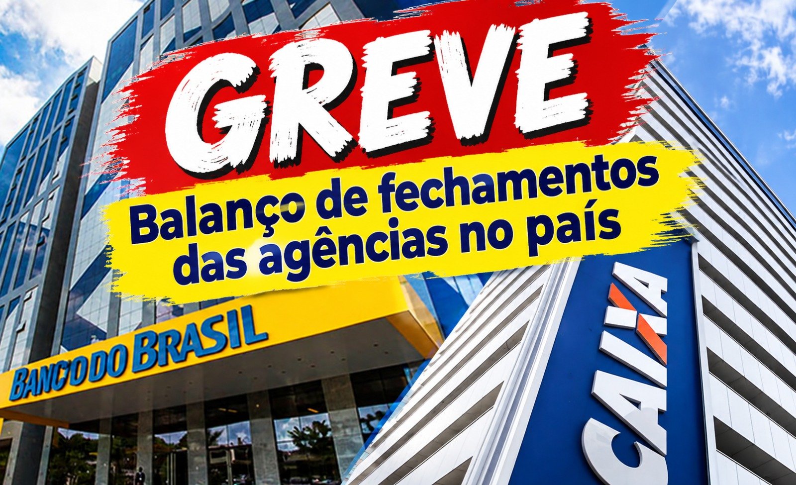 Greve dos bancários fecha agências da Caixa no Amazonas