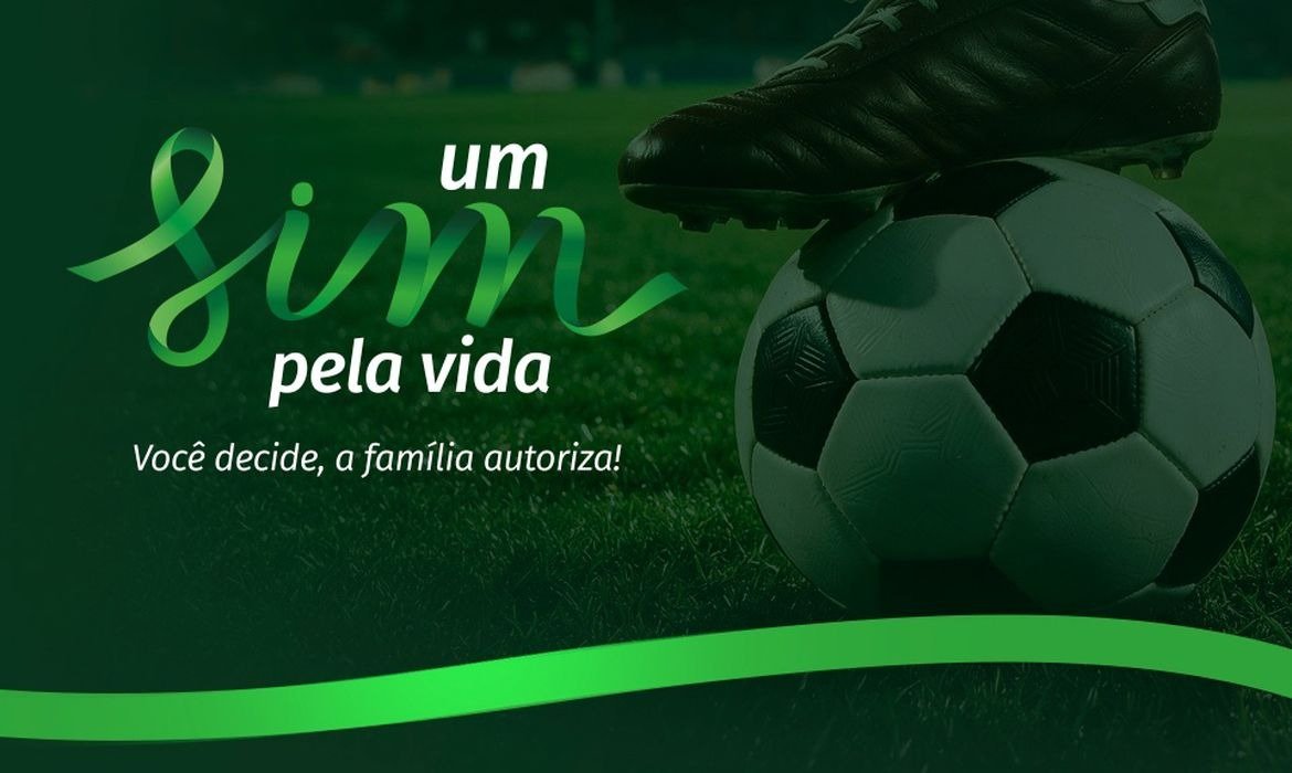Setembro Verde ganha reforço do Brasileirão em campanha pela doação de órgãos